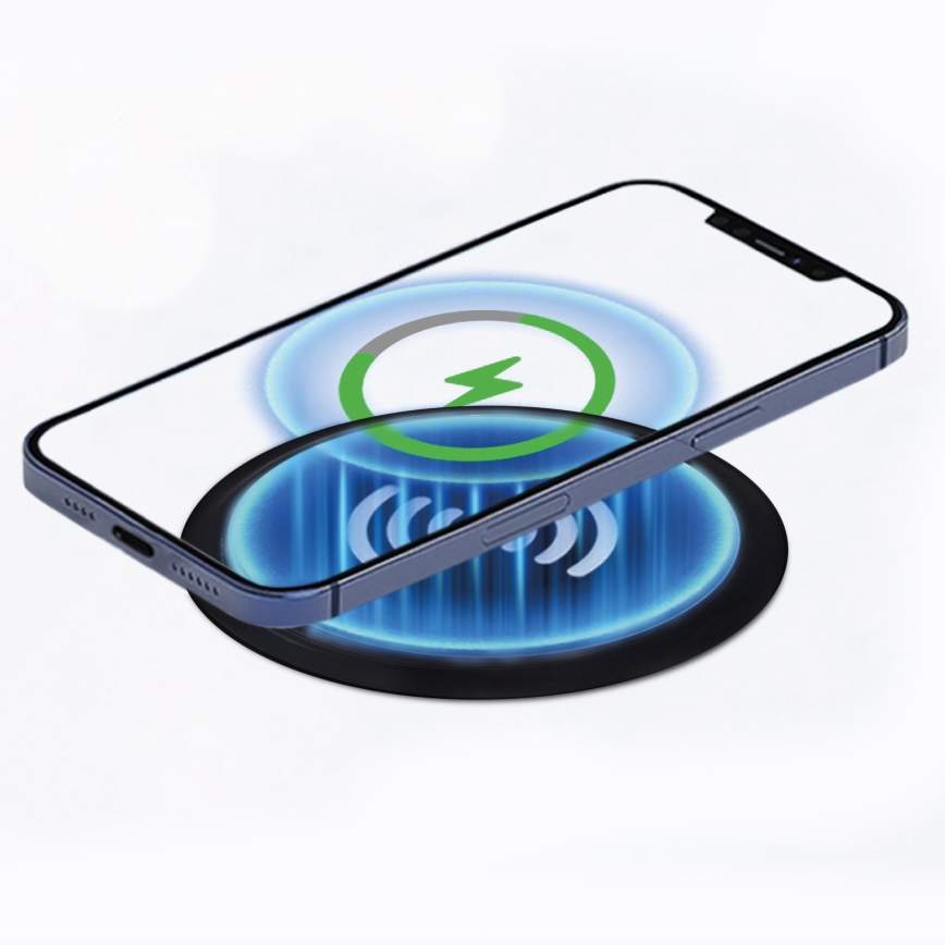 Sisäänrakennettu langaton laturi musta