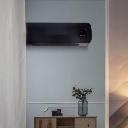 Kylpyhuoneen keraaminen lämmityselementti 1000/2000W/230V IP24 + kaukosäädin