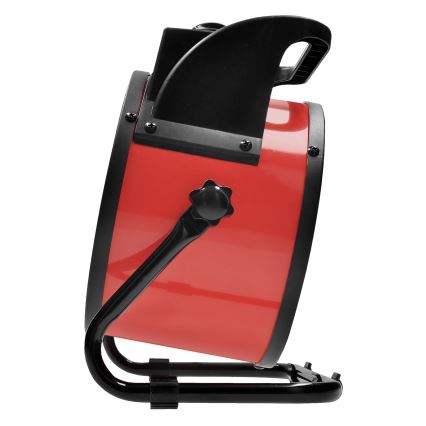 Lattiatuuletin keraamisella lämmityselementillä 3000W/230V musta