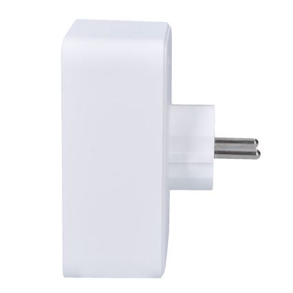 Monipistorasia 1x16 A + 2x 2,5 A, 2x USB (A + C), valkoinen
