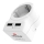 Solight PA29USB - Matkasovitin USA: n 230V + 2x USB-portti