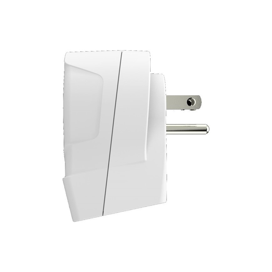 Solight PA29USB - Matkasovitin USA: n 230V + 2x USB-portti