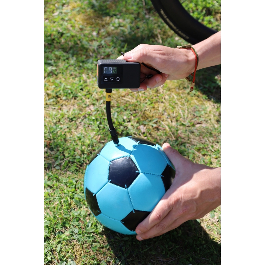 Digitaalinen taskukompressori 2000 mAh 5V musta