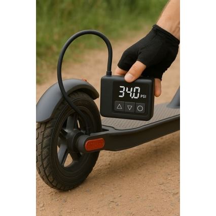 Digitaalinen taskukompressori 500 mAh 5V musta