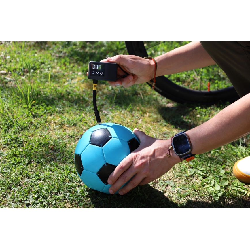 Digitaalinen taskukompressori 500 mAh 5V musta