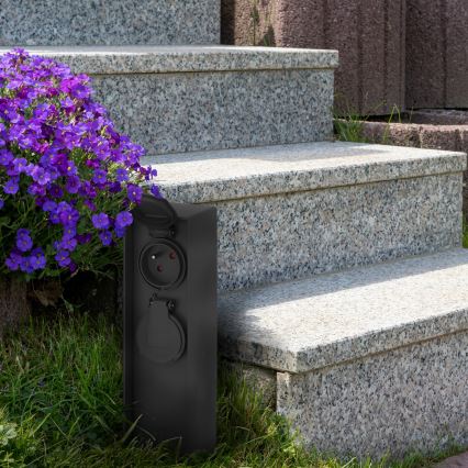 Ulkopistorasiapylväs 2Z 230V IP44