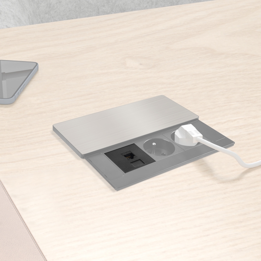 Lisämoduuli sisäänrakennettaville pistorasioille