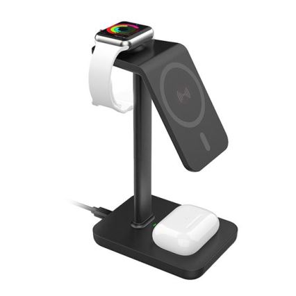 Pöytämallinen 3-in-1 langaton latausasema 23W