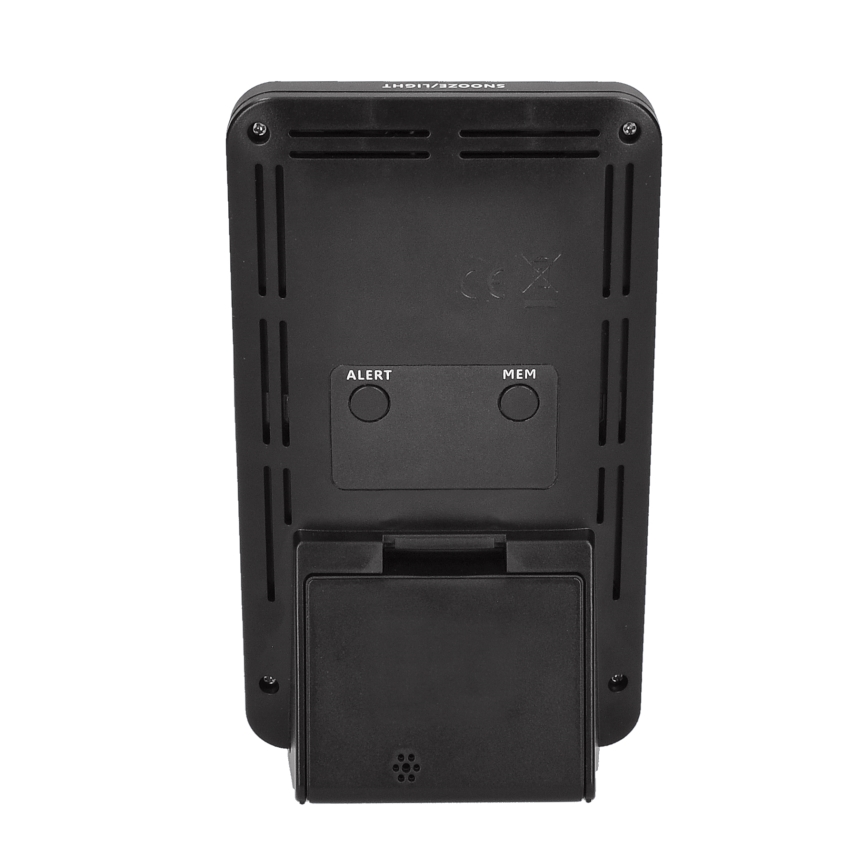 Sääasema LCD-näytöllä 2xAA + 2xAA musta