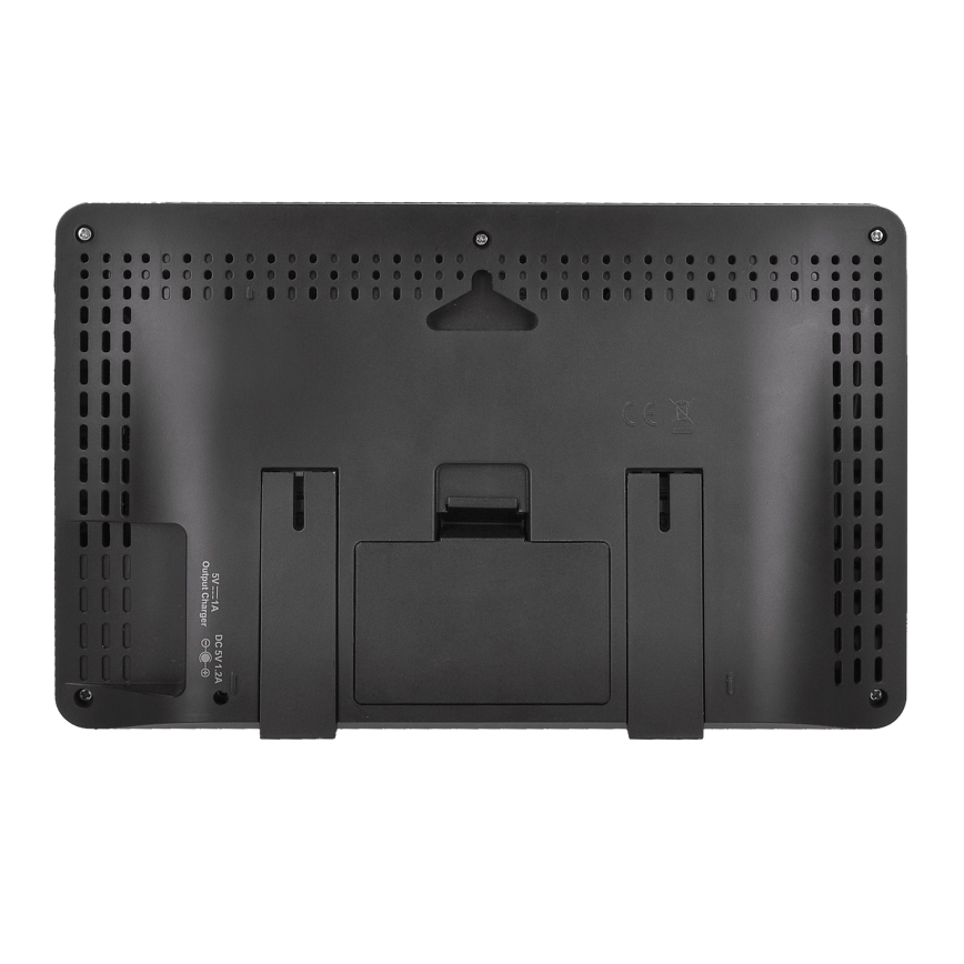 Ammattilaisella värillisellä LCD-näytöllä varustettu sääasema 5V/2xAA + 3xAA + 2xAA Wi-Fi Tuya