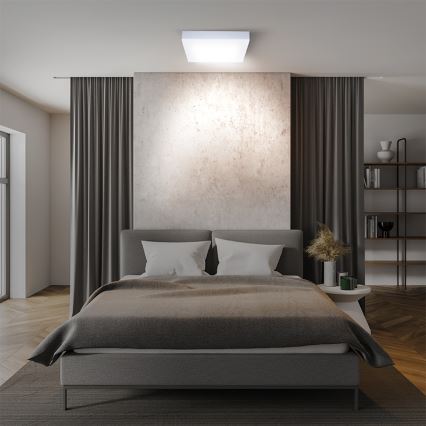 LED-kattovalaisin LED/18W/230V 3000/4000/6000K 22,5x22,5 cm valkoinen
