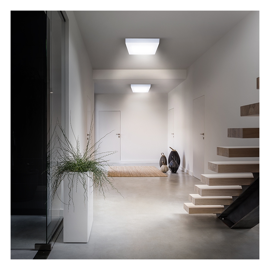 LED-kattovalaisin LED/24W/230V 3000/4000/6000K 30x30 cm valkoinen