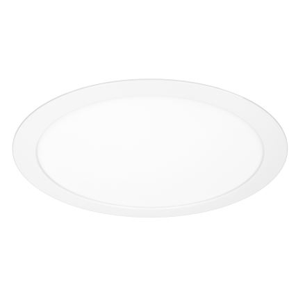 LED-pinta-/upotettava paneeli 2-in-1 24W/230V 3000/4000/6000K Ø 30 cm IP54 valkoinen