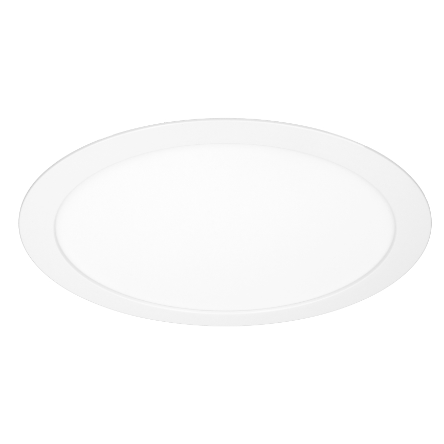 LED-pinta-/upotettava paneeli 2-in-1 24W/230V 3000/4000/6000K Ø 30 cm IP54 valkoinen