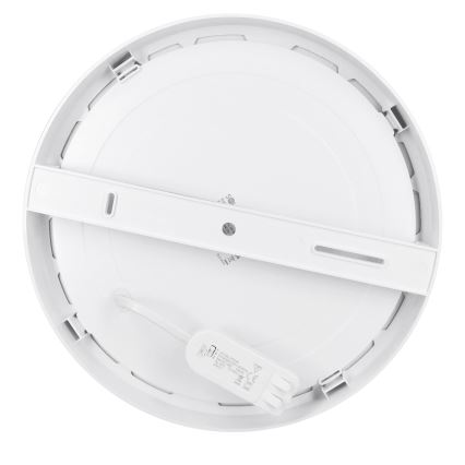 LED-pinta-/upotettava paneeli 2-in-1 24W/230V 3000/4000/6000K Ø 30 cm IP54 valkoinen