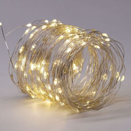 LED aurinkokäyttöinen koristevalosarja LED/3,7V 800 mAh 22 m