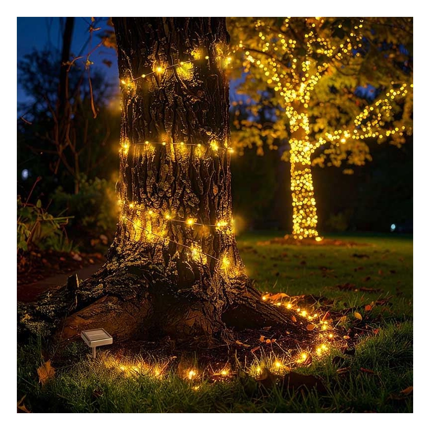 LED aurinkokäyttöinen koristevalosarja LED/3,7V 800 mAh 22 m