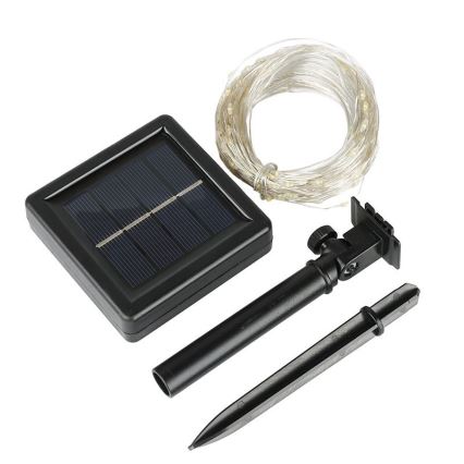 LED aurinkokäyttöinen koristevalosarja LED/3,7V 800 mAh 22 m