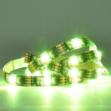 LED RGB himmennettävä nauha TV:lle LED/6W/5V Wi-Fi Tuya + kaukosäädin 0,5m