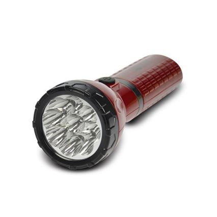 Ladattava LED-taskulamppu 9xLED/4V 800mAh plug-in