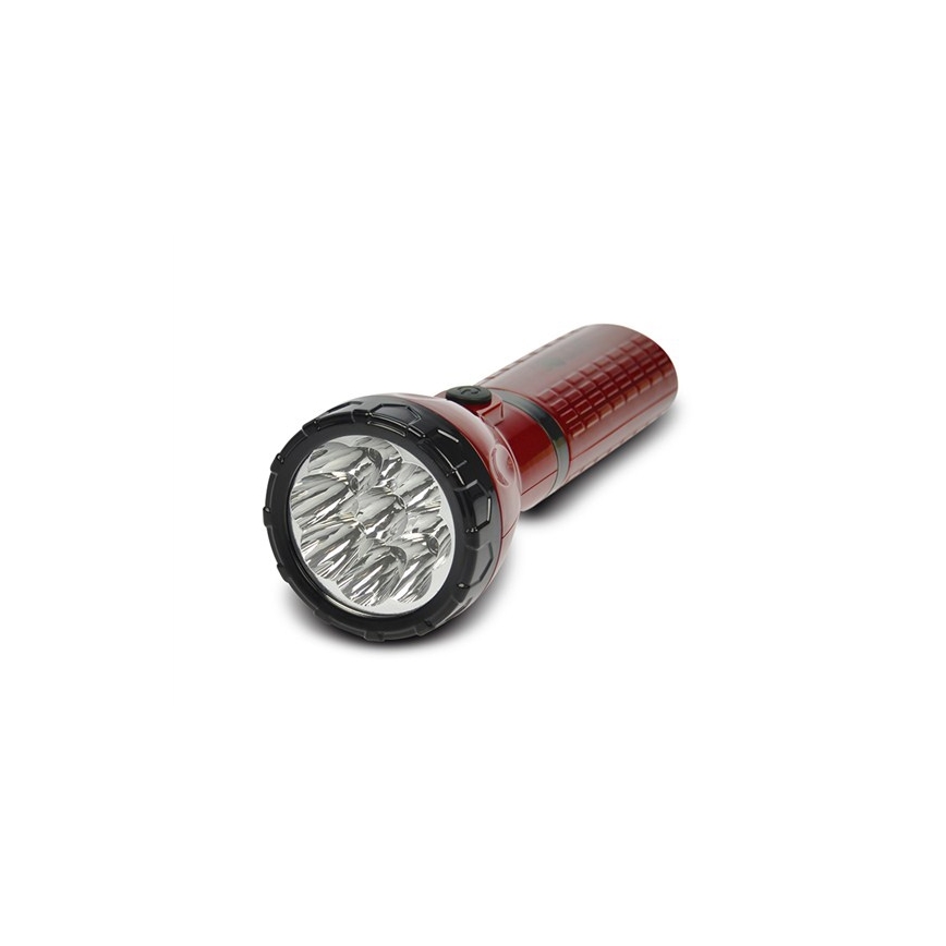 Ladattava LED-taskulamppu 9xLED/4V 800mAh plug-in
