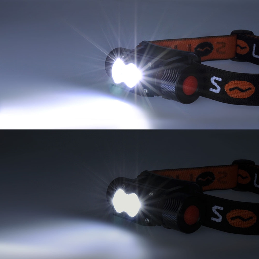 LED ladattava otsalamppu LED/2200 mAh 3,7V IP44