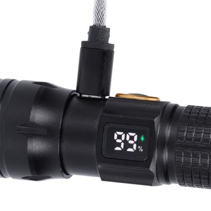 LED-ladattava taskulamppu 3,7 V 1200 mAh