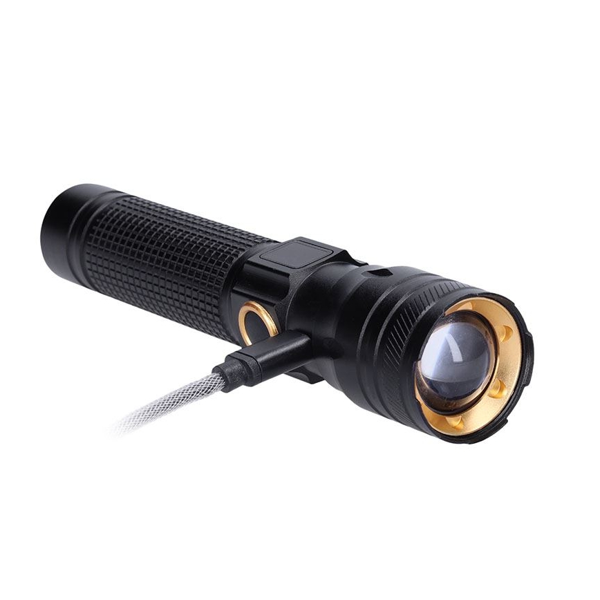 LED-ladattava taskulamppu 3,7 V 1200 mAh
