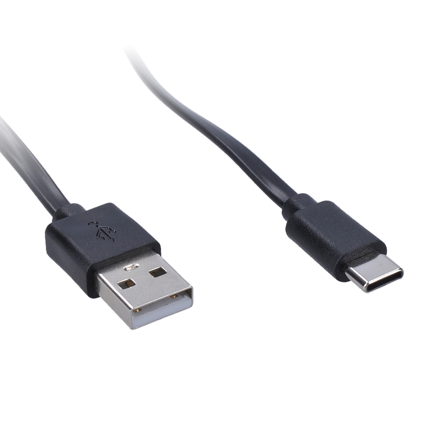 LED himmennettävä joustava ladattava pöytävalaisin klipsillä LED/2W/1800 mAh 3000/4000/6500K musta