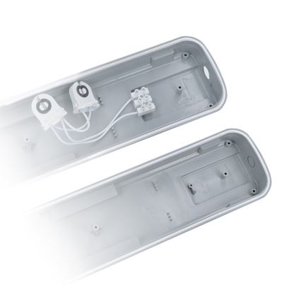 Kestävä loistelamppu 2xG13/18W/230V IP65