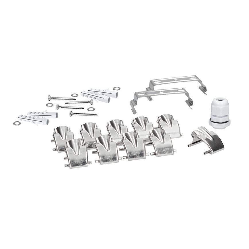 Kestävä loistelamppu 2xG13/18W/230V IP65