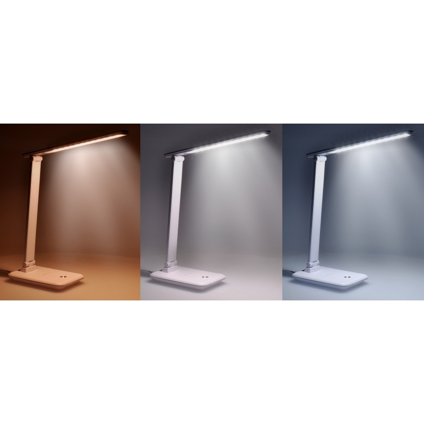 Himmennettävä LED-pöytävalaisin LED/10W/230V 3000/4500/6000K valkoinen