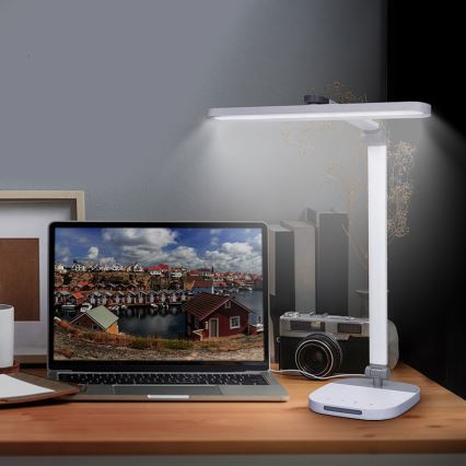 LED himmennettävä kosketuspöytälamppu yövalolla LED/10W/5V 3000/4000/5000K valkoinen