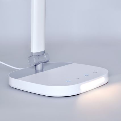 LED himmennettävä kosketuspöytälamppu yövalolla LED/10W/5V 3000/4000/5000K valkoinen