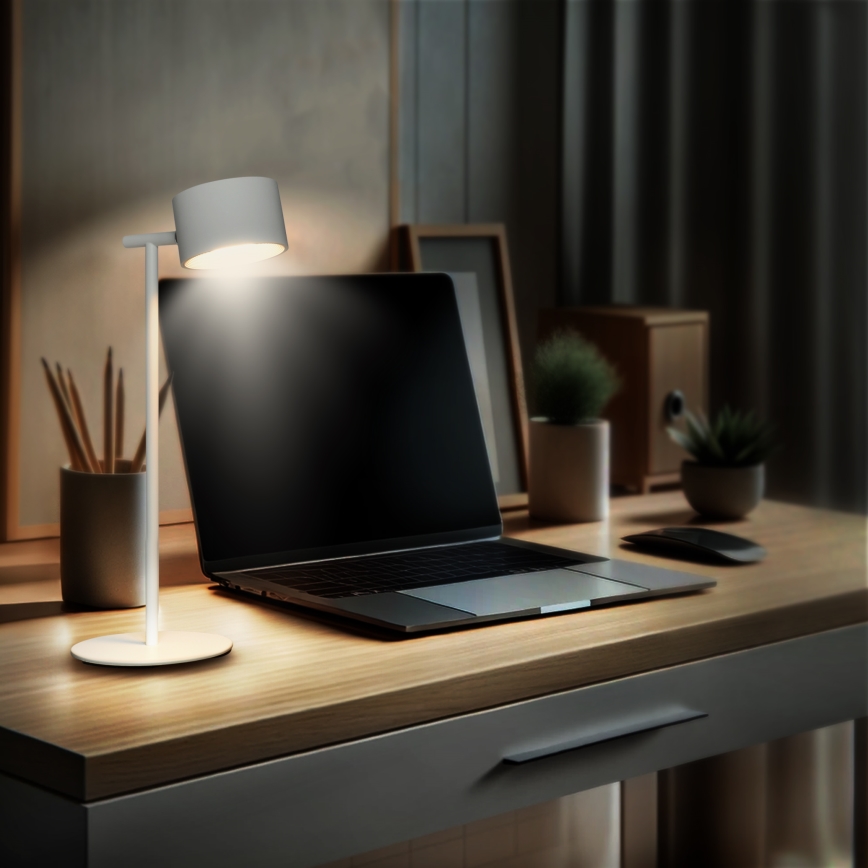 LED himmennettävä kosketuksella ladattava lamppu 3-in-1 LED/4W/2000 mAh 3000/4000/6500K valkoinen