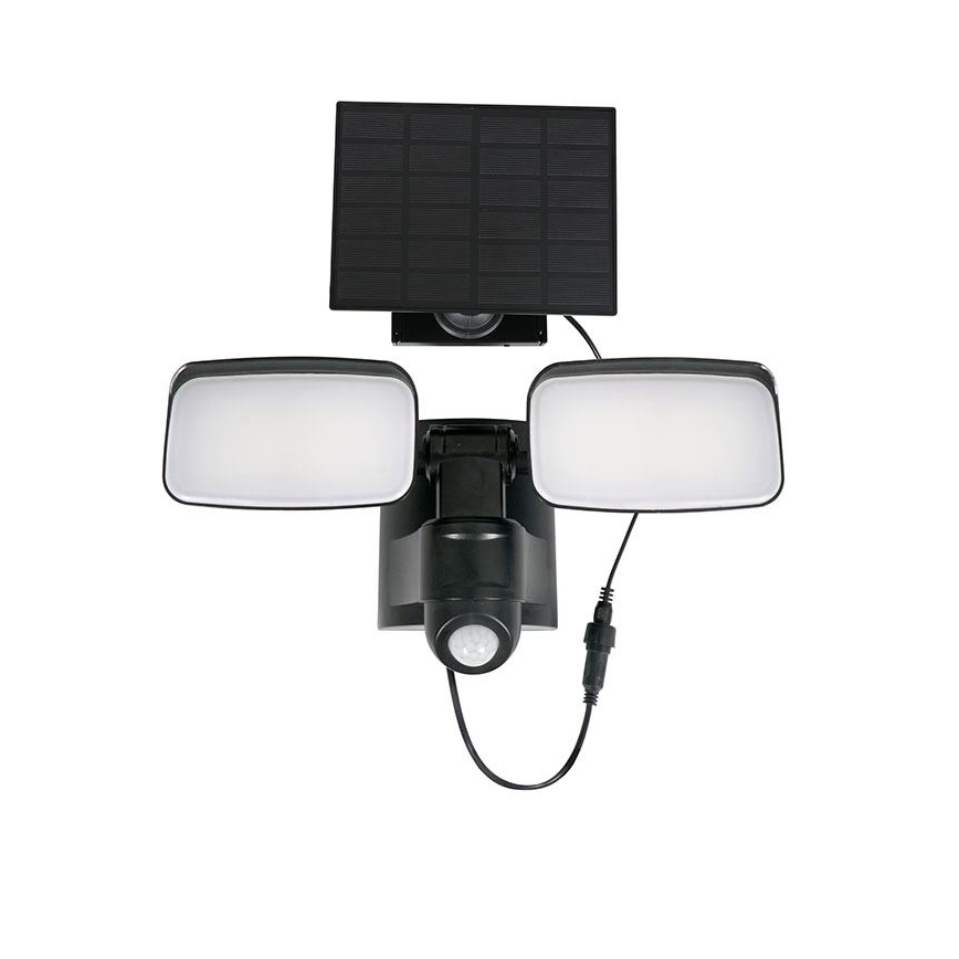 LED-aurinkovalonheitin liiketunnistimella LED/9W/3,7V 3600 mAh IP54