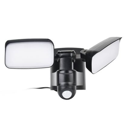 LED-aurinkovalonheitin liiketunnistimella LED/9W/3,7V 3600 mAh IP54