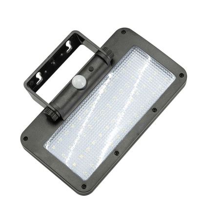 Aurinkokäyttöinen LED-valonheitin anturilla LED/5W/3,7V 1500 mAh IP54