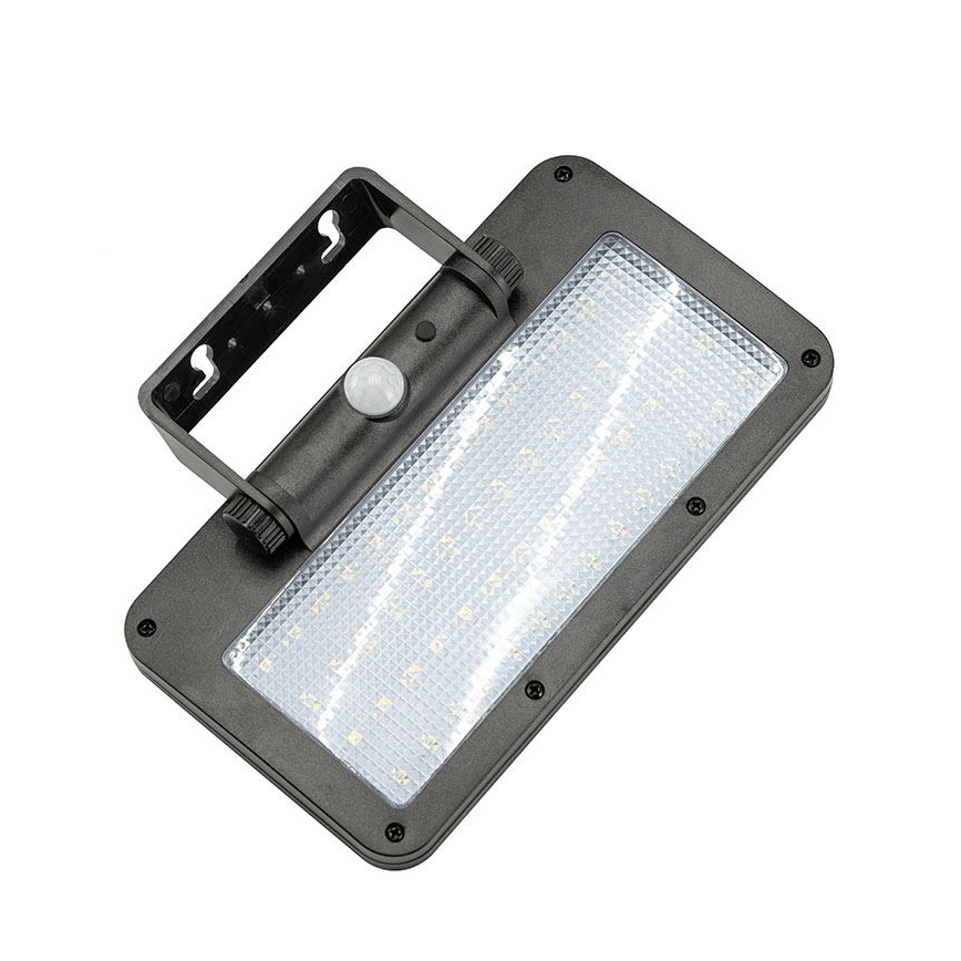 Aurinkokäyttöinen LED-valonheitin anturilla LED/5W/3,7V 1500 mAh IP54