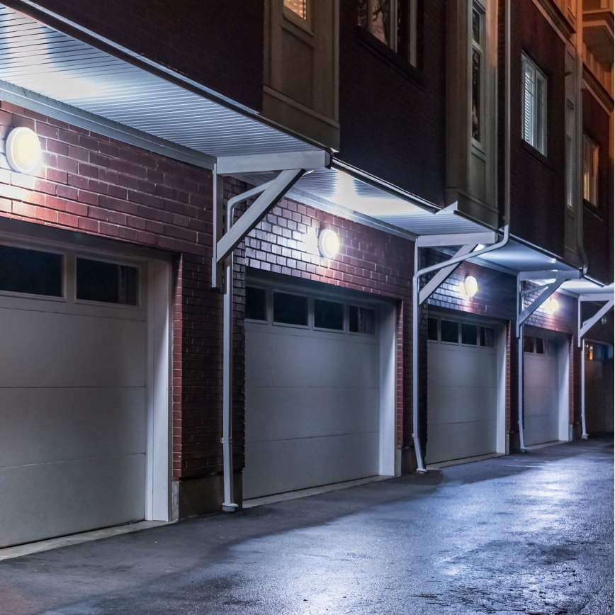 LED-ulkoseinävalaisin LED/20W/230V 4000K IP54 harmaa soikea