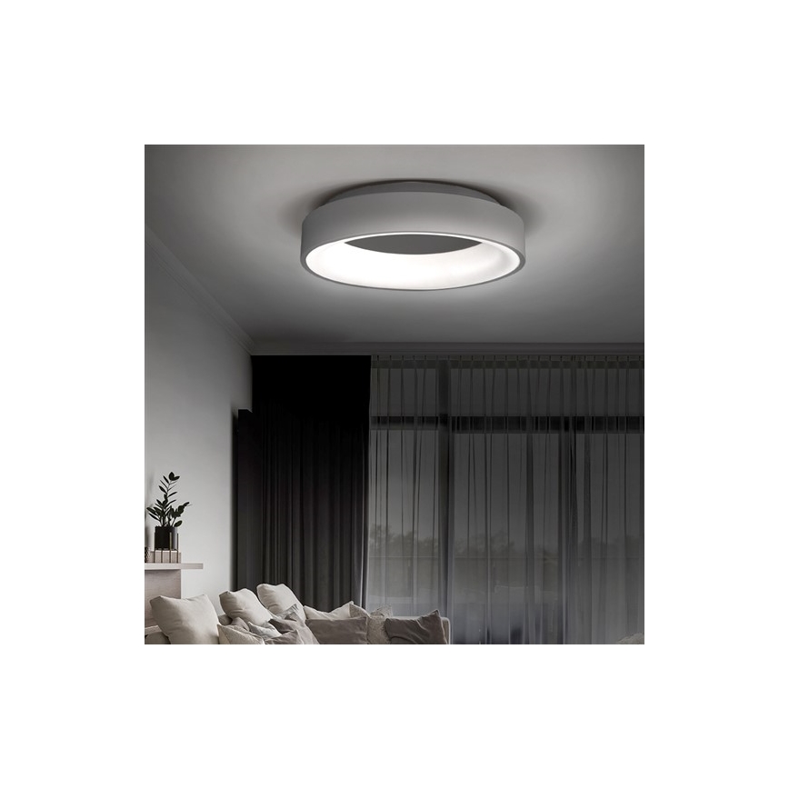 LED himmennettävä kattovalaisin TREVISO LED/48W/230V + kaukosäädin