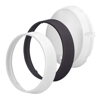 LED-ulkovalaisin seinäasennukseen anturilla 2-in-1 LED/20W/230V 3000/4000/6500K IP65 halkaisija 22 cm