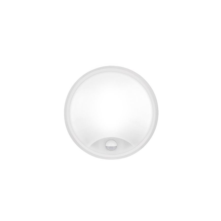LED-ulkovalaisin seinäasennukseen anturilla 2-in-1 LED/20W/230V 3000/4000/6500K IP65 halkaisija 22 cm
