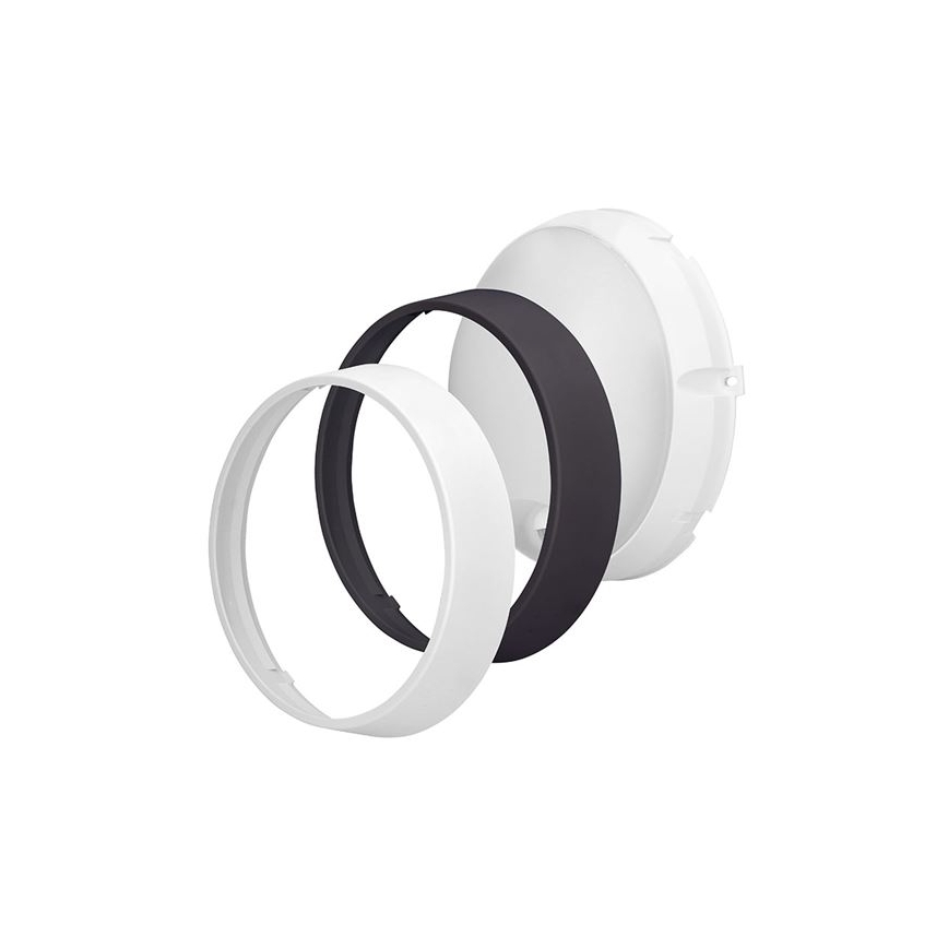 LED-ulkovalaisin seinälle 2-in-1-tunnistimella LED/20W/230V 3000/4000/6500K IP65 halkaisija 22 cm