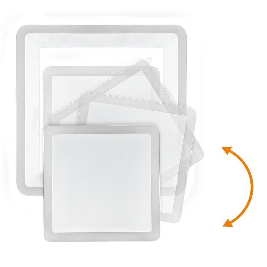 LED Säädettävä seinävalaisin CASCADE LED/37W/230V 3000-6500K