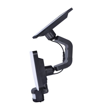LED aurinkokennovalo liiketunnistimella LED/11W/3,7V 4400mAh 3000K/4000K/6500K IP54