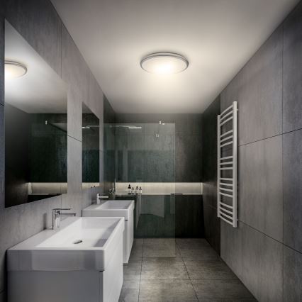 LED Kylpyhuoneen kattovalo LED/18W/230V 3000/4000/6500K IP54