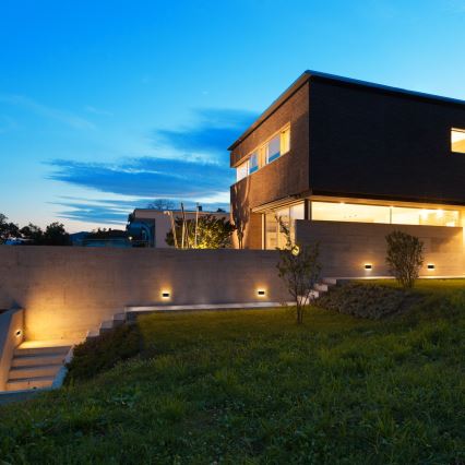 Solight WO800-B-LED ulkoseinävalaisin MODENA LED/12W/230V IP54 musta