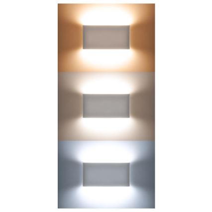 Solight WO800-B-LED ulkoseinävalaisin MODENA LED/12W/230V IP54 musta