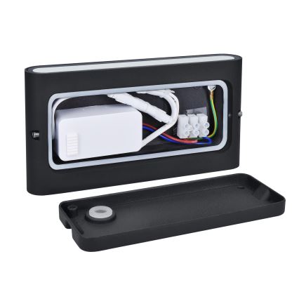 Solight WO800-B-LED ulkoseinävalaisin MODENA LED/12W/230V IP54 musta